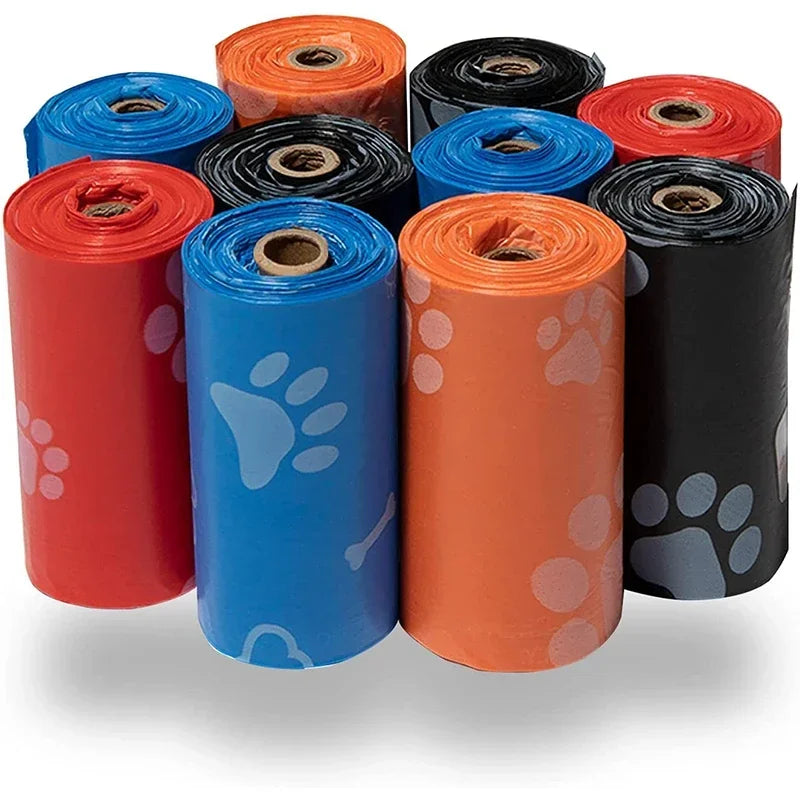 Sacchetti per escrementi canini - Rotolo 15 sacchetti 26×24 cm profumati