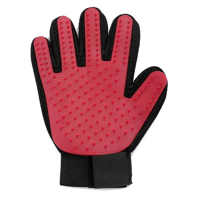 Guanti in silicone per toelettatura animali – rimuovi peli e massaggia
