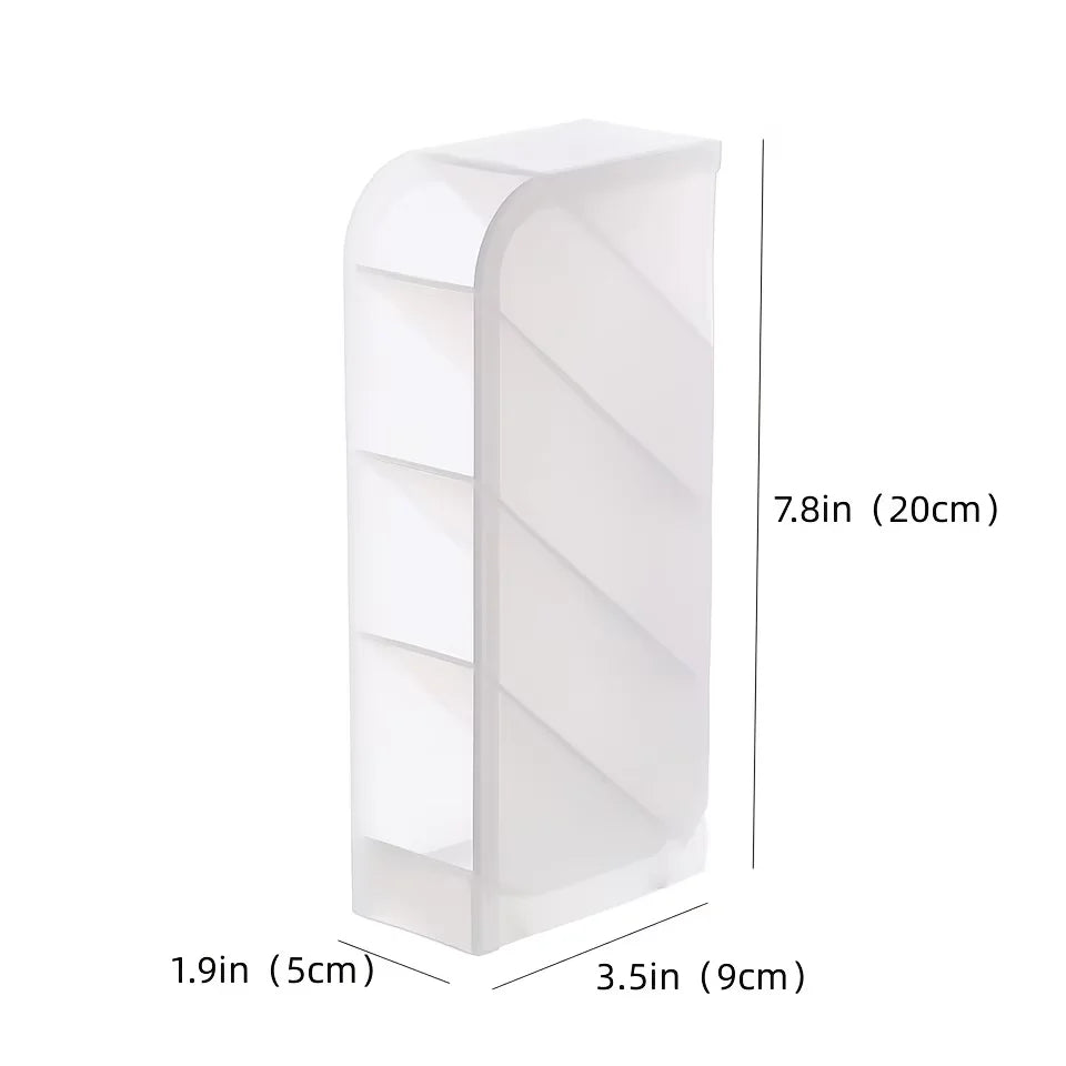 Multi-functional Stationery Storage Box Desk Multi-Layer Pen Holder Inclined Cosmetic Brush Storage Holder For Office Supplies