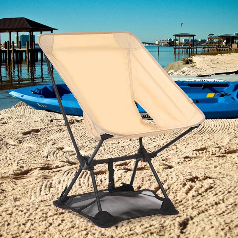 Tappetino anti-affondamento pieghevole per sedia da campeggio – 38x38 cm
