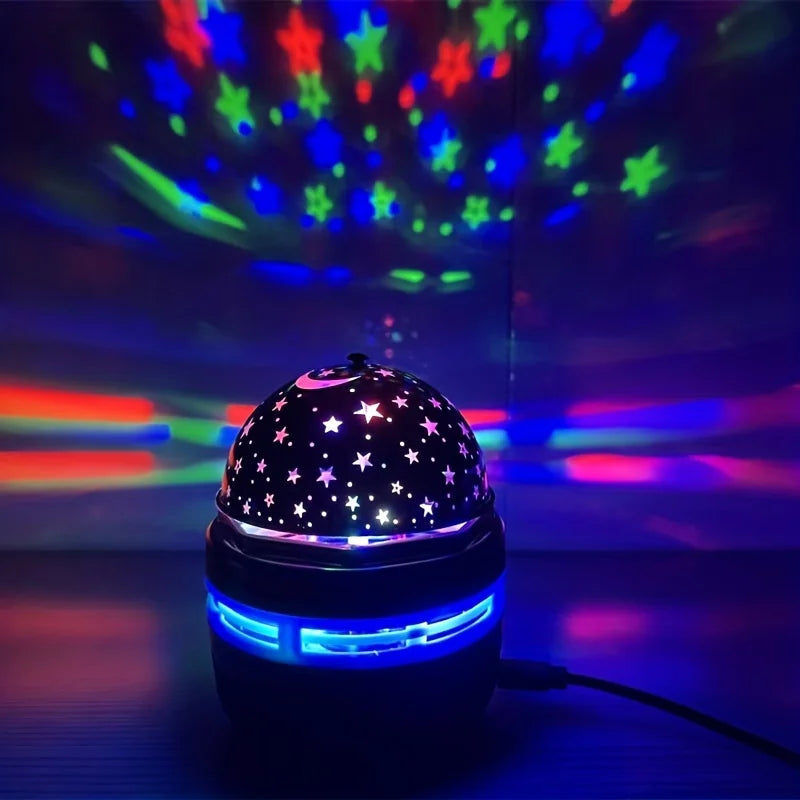 Proiettore Aurora LED USB 5V con Telecomando – Luce Notturna Stellata e Cambia…