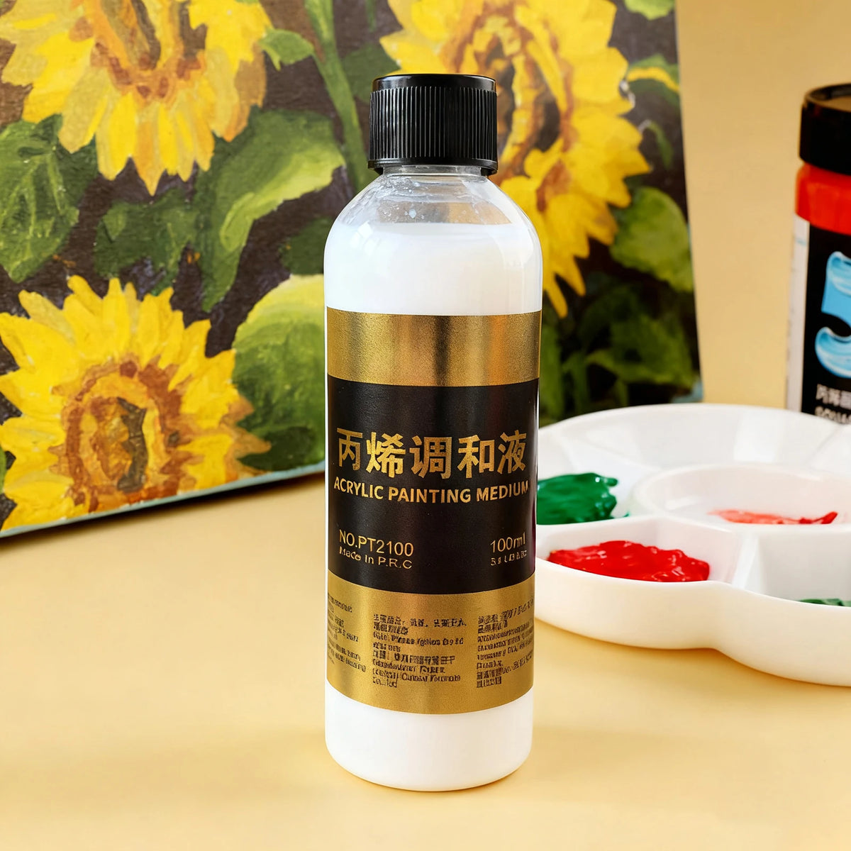 Diluenti per Pittura Acrilica 100ml – Medium per Fluidità e Trasparenza