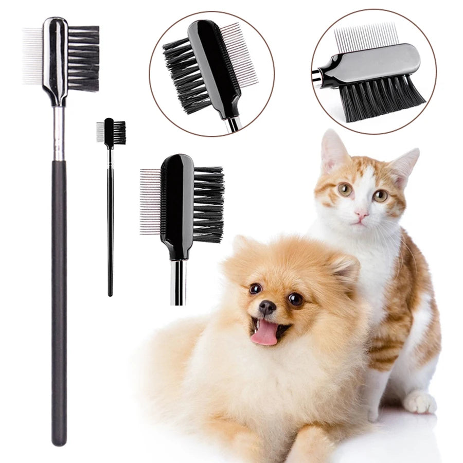 Spazzola per occhi e rimozione macchie lacrimali per cani e gatti – Mj125
