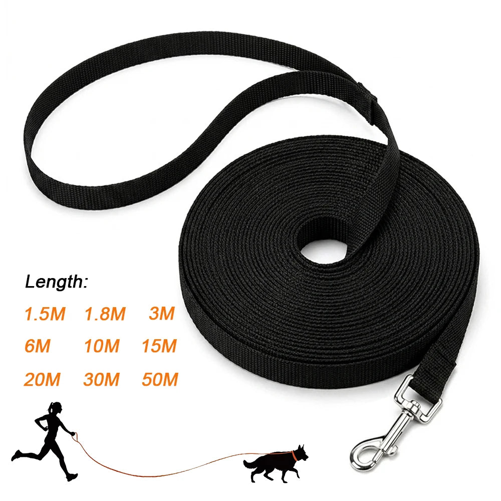 Guinzaglio in Nylon per Cani e Gatti – 1,5‑50 m, Resistente e Lungo per…