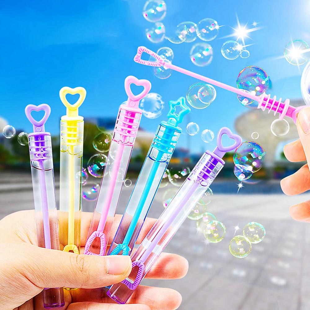 Mini tubo vuoto per bolle – gadget colorato per feste e regali