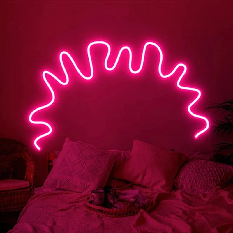 USB Neon LED Strip Light Flexible Colour Changing Lights 5V SMD 3535 Neon Rope Lights USB Cuttable Neon Rope Light for Bedroom