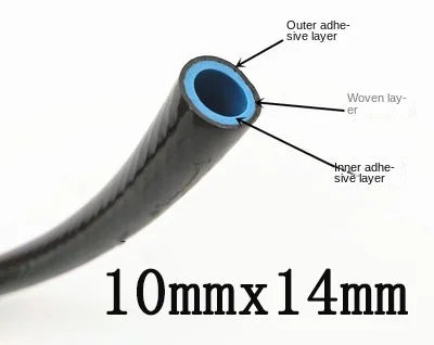 1M High Pressure Explosion-proof Trachea Resin 5-25mm Oil Pipe Hose High Pressure Fuel Pipe Figh Temperature Resistant Fuel Pipe