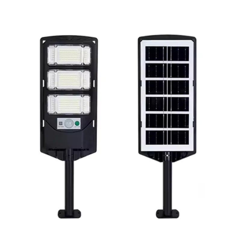 100000LM Solar Light Commercial LED Outdoor Dusk To Dawn Solar Street Light Road Area Lamp Waterproof Backyard Security Lighting