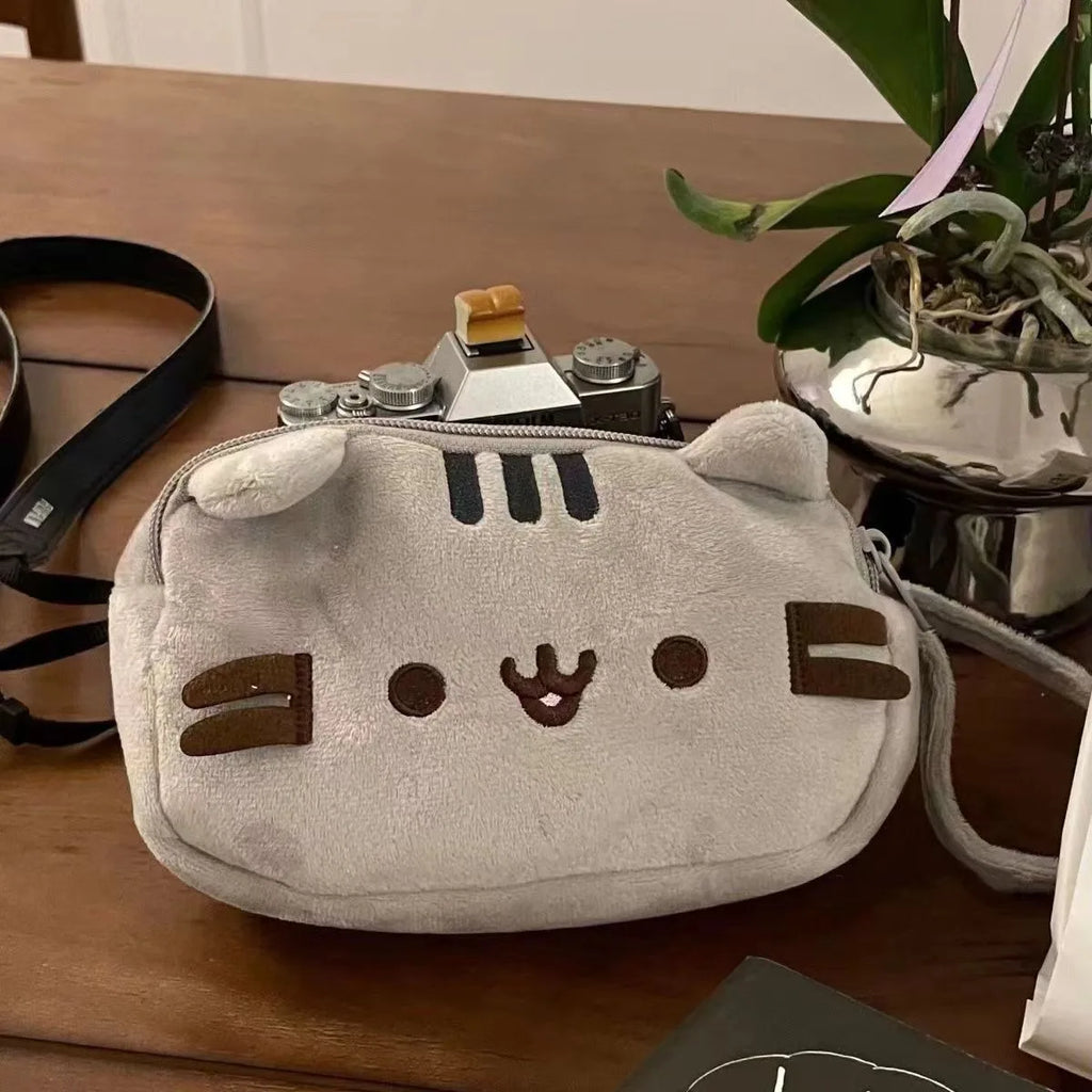 Astuccio a forma di gatto grasso Kawaii – Ampia capacità, portatile