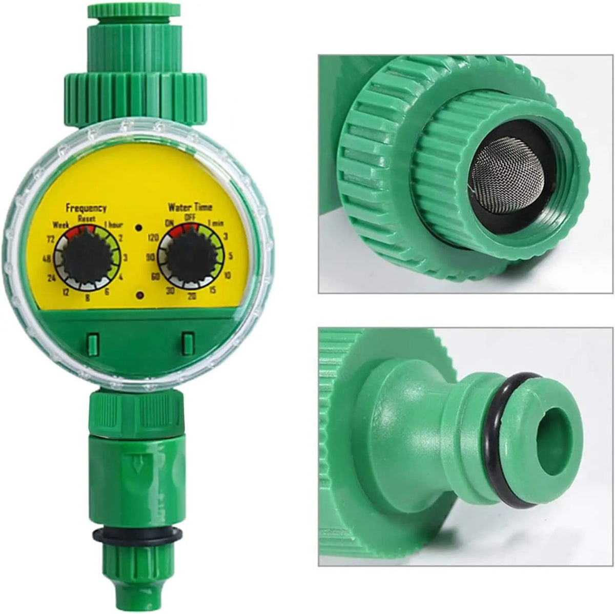 Timer elettronico automatico per irrigazione giardino – plastica resistente
