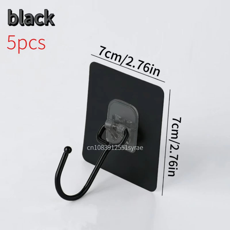 Ganci adesivi rotanti impermeabili per parete e porta – cucina e bagno