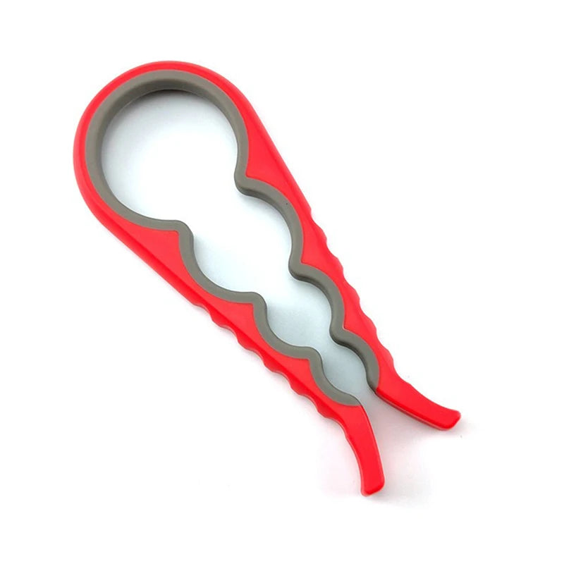 Apribottiglie e Apriscatole Universale 4 in 1 – Anti‑scivolo ed Ergonomico