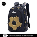 Sac à dos de football en nylon pour garçons avec fermeture zippée – idéal pour l'école et…