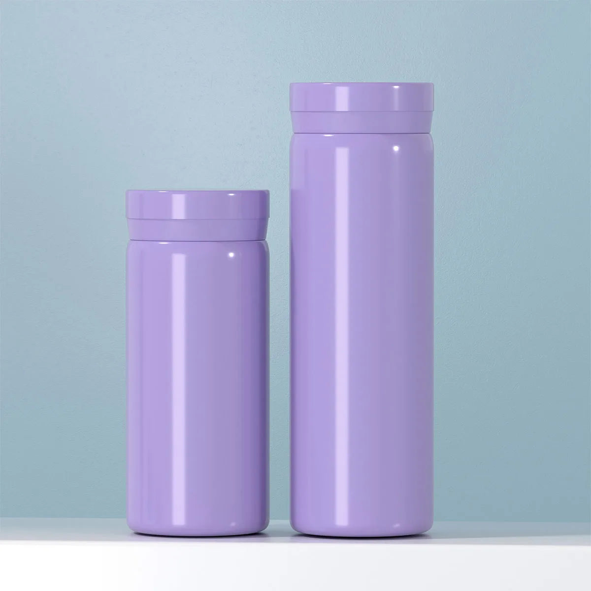 Bicchiere termico portatile 200/300 ml in acciaio inox – Mini tazza anti‑perdita