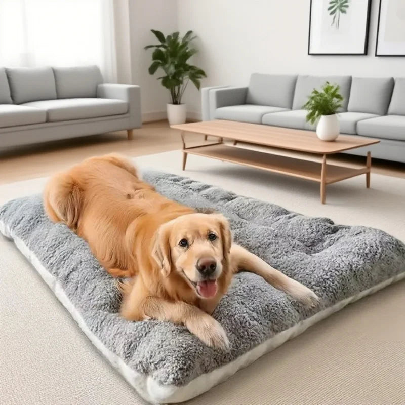 Letto extra large in peluche per cani – morbido, riscaldante e lavabile