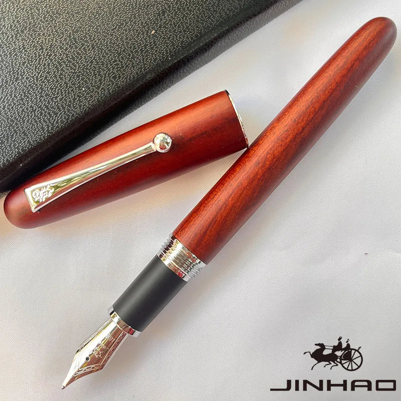 Penna stilografica artigianale in legno – scrittura professionale 0,5 mm
