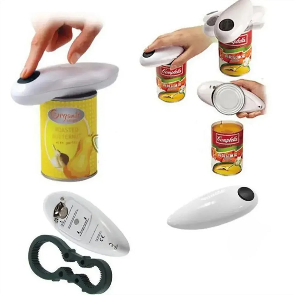 Apriscatole elettrico automatico One Touch portatile per cucina