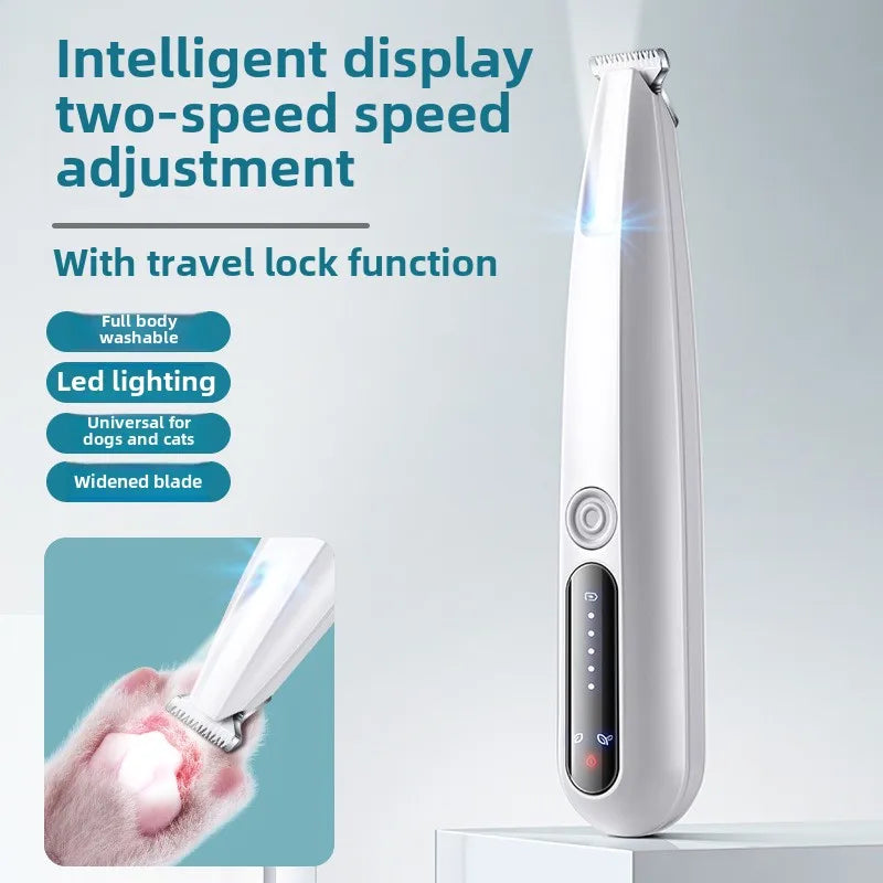 Waterproof Pet Shaver Dog Foot Shaver Cat Hair Removal Electric Clipper Local Trimmer Animal Hair Trimmer