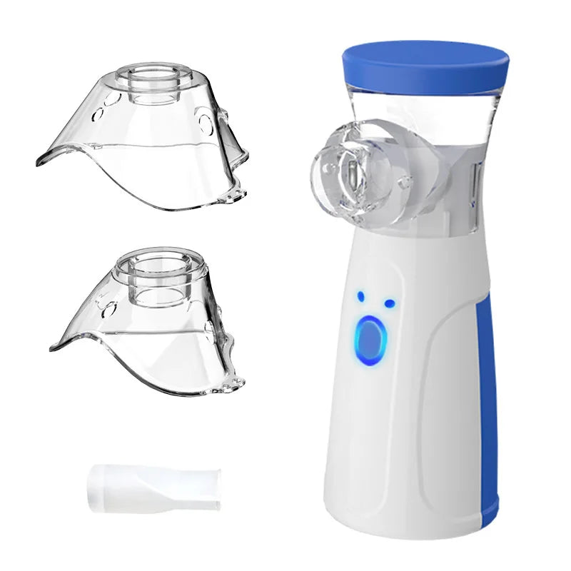 Steamer facciale 2‑in‑1 e umidificatore portatile con nebbia nano‑ionica