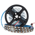 Striscia LED RGBIC WS2812B 5050, 30/60/144 LED/m, DC5V, IP30/IP65/IP67