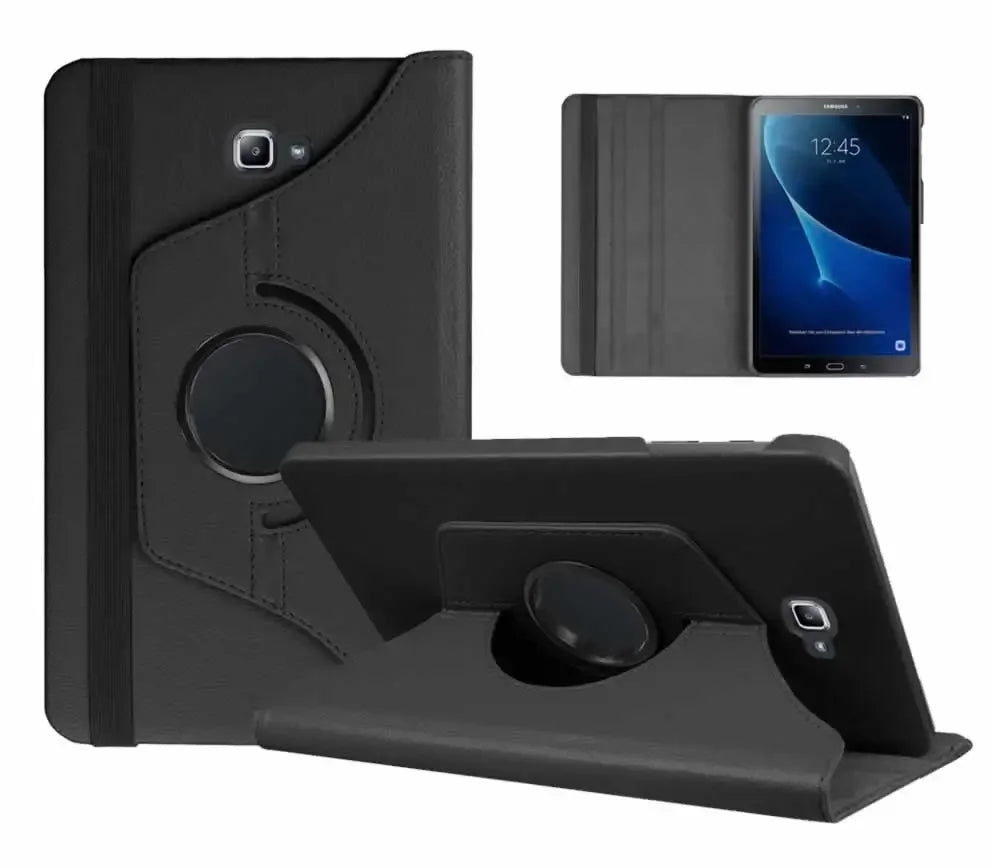 Cover protettiva rotante 360° per tablet 10.1" - design in pelle