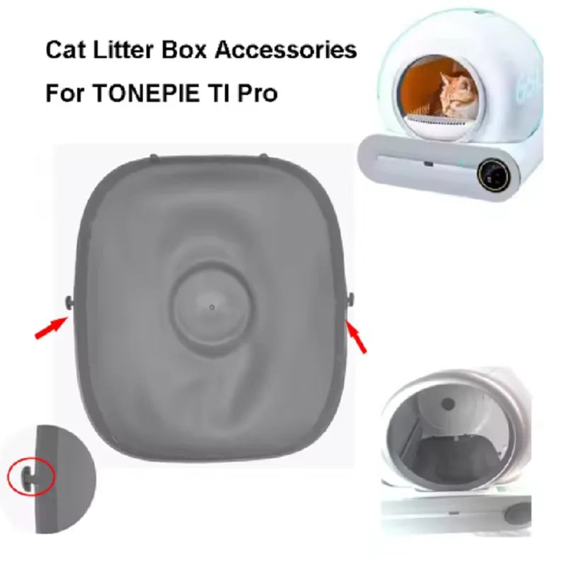 Tappetino in silicone per lettiera autonoma per gatti – accessorio di pulizia