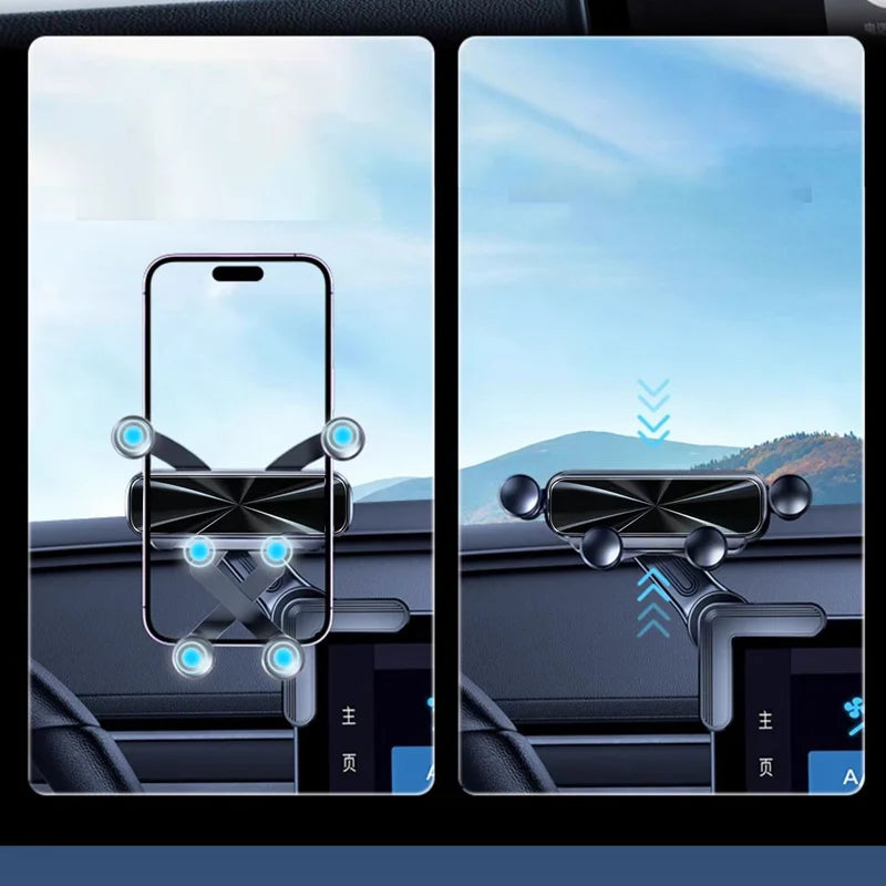 Supporto telefono schermo auto, rotazione 360°, per Tesla Model 3/Y/S/X e altri