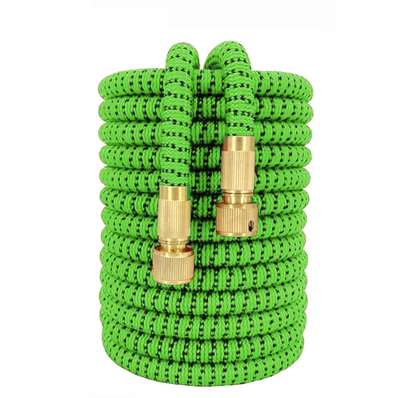 Tubo da giardino espandibile flessibile 25‑150 ft con connettore rapido