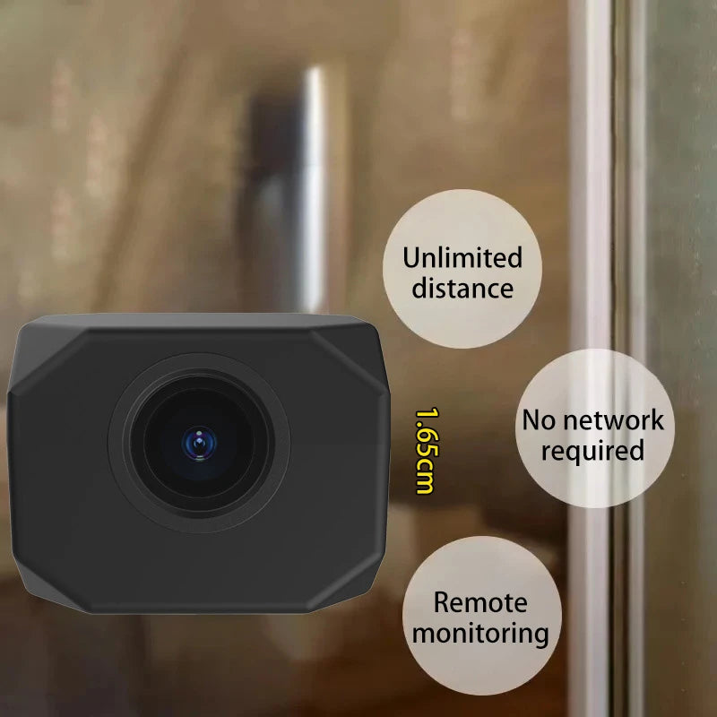 Telecamera Wi‑Fi 8K HD 1080P con audio bidirezionale, sirena e visione notturna