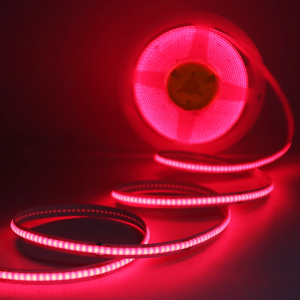 Striscia LED COB 5V USB 320 LED/m – Luce flessibile multicolore per casa