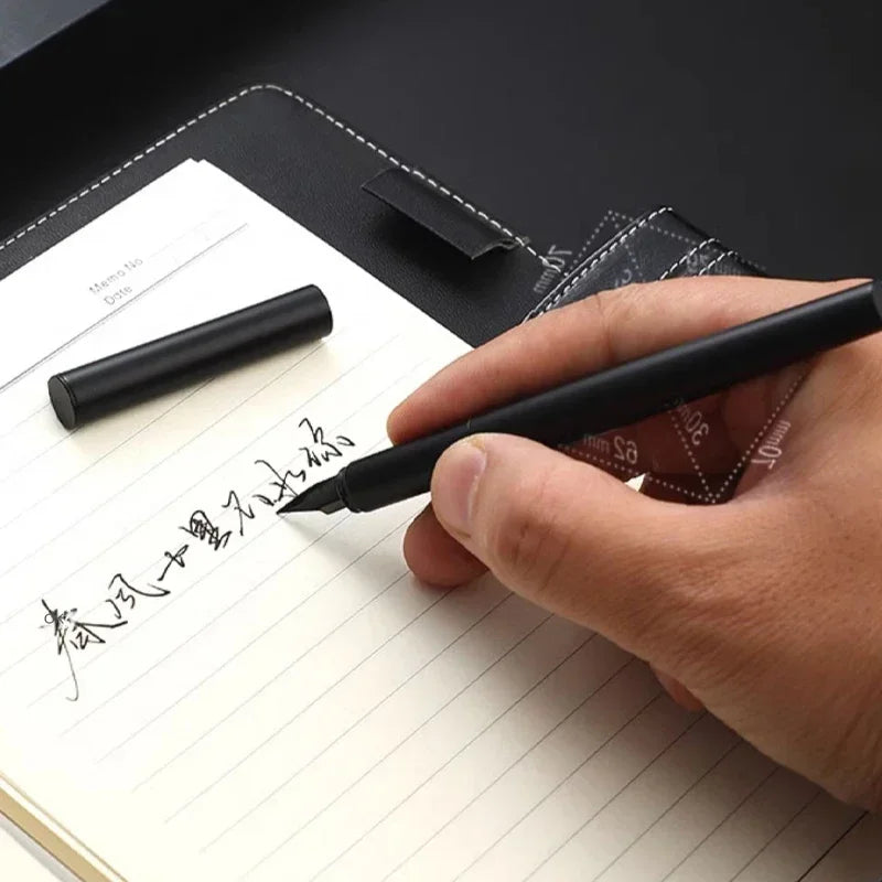 Jinhao 35 Fountain Pen All Steel Luxury Quality EF/ F Nib Calligraphy Writing Pen Stationery Business Office School Supplies