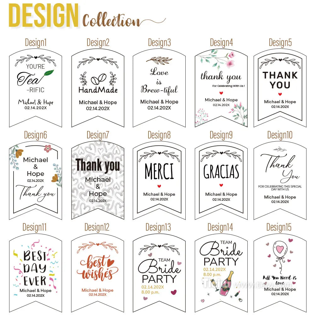 25 Vaschette Metallo Personalizzate Matrimonio - Barattoli Ospiti con Coperchio…