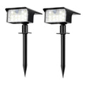 Faretti Solari da Esterno con Sensore di Movimento, 62 LED, 3 Modalità