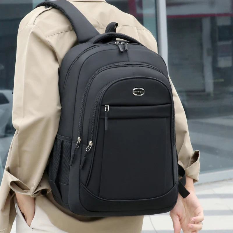 Sac à dos grande capacité unisexe pour le voyage, le travail et l'école