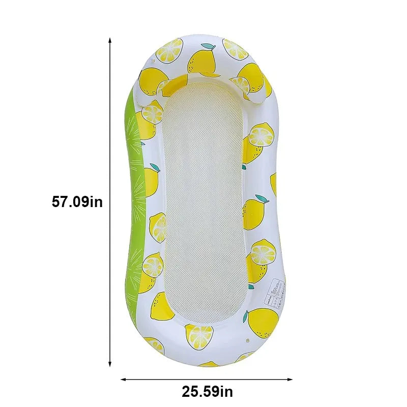 Amaca galleggiante gonfiabile per piscina e spiaggia – letto d’acqua…