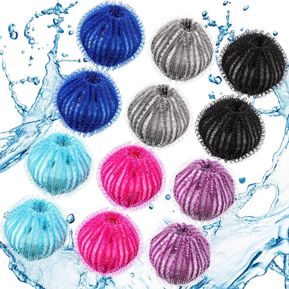 Set 6 palline in nylon per asciugatrice e lavatrice, rimuove peli di cane e…