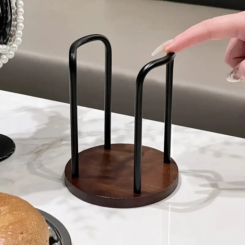 Portacoppette monouso in bambù – Scaffale da tavola per tazze e mug