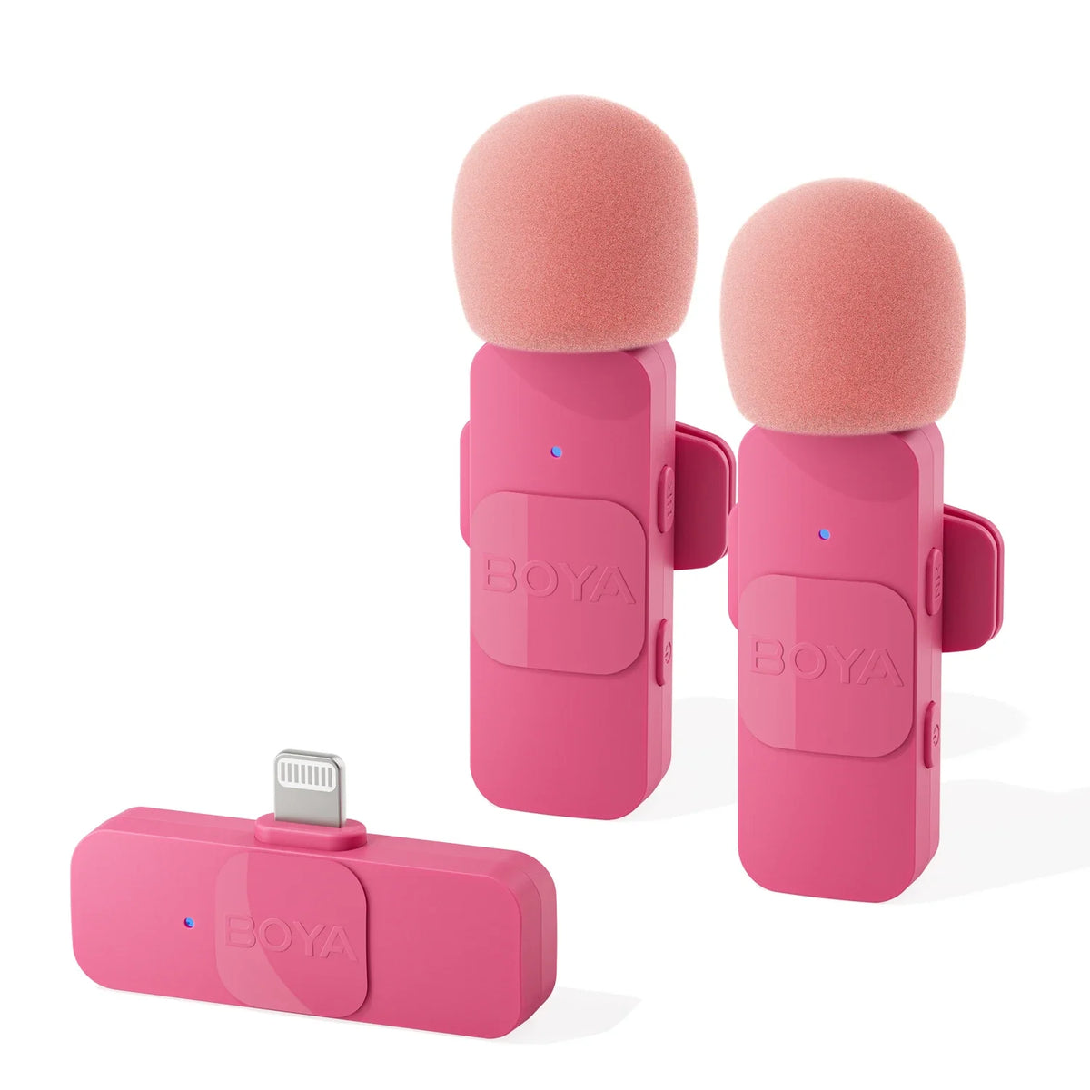 Microfono Lavalier Wireless 2.4GHz per iPhone e Android – Vlog e Streaming