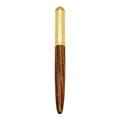 Retro Wood Bronze Fountain Pen 0.5mm Luxurry Wooden Office Business Writing Art Calligraphy Pens Office Stationery Gift Ink Pen