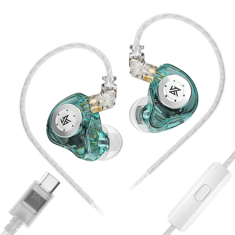 Auricolari in-ear sportivi con microfono, driver da 10 mm e controllo integrato