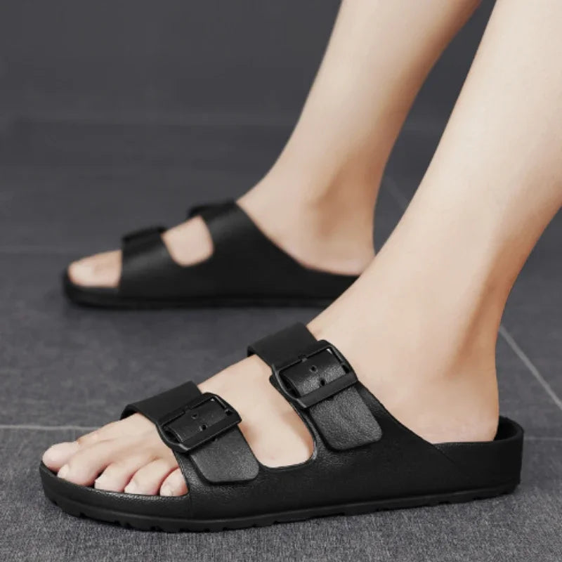 Sandali estivi in EVA unisex, slip-on con cinturino, suola leggera