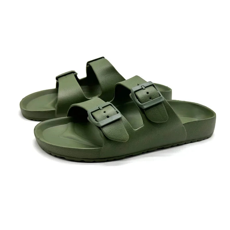 Sandali estivi in EVA unisex, slip-on con cinturino, suola leggera