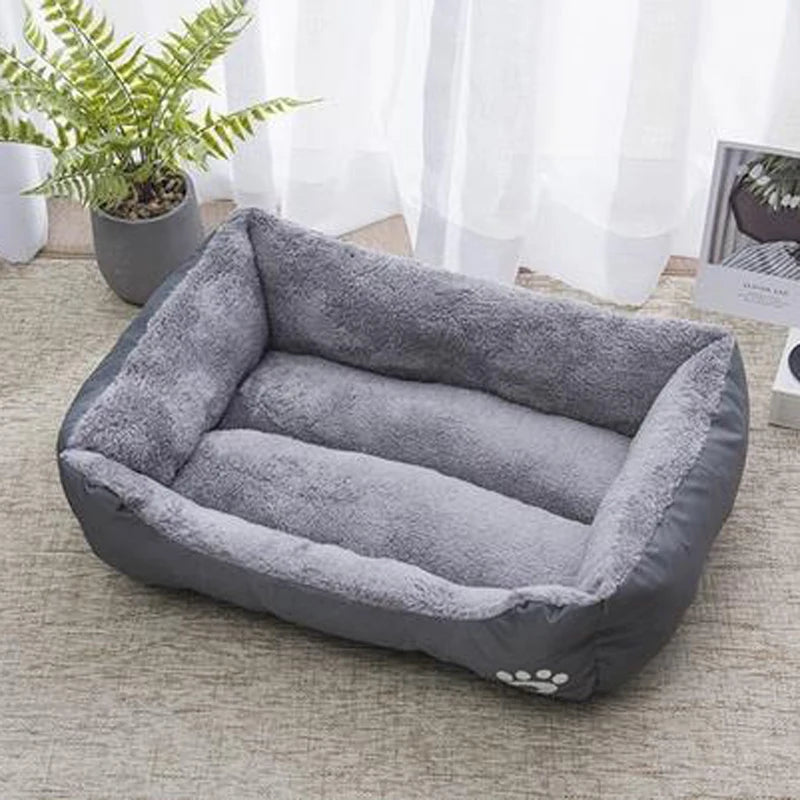 Cuccia Plush per Cani - Letto Non Scivoloso e Resistente, Taglie S-XL