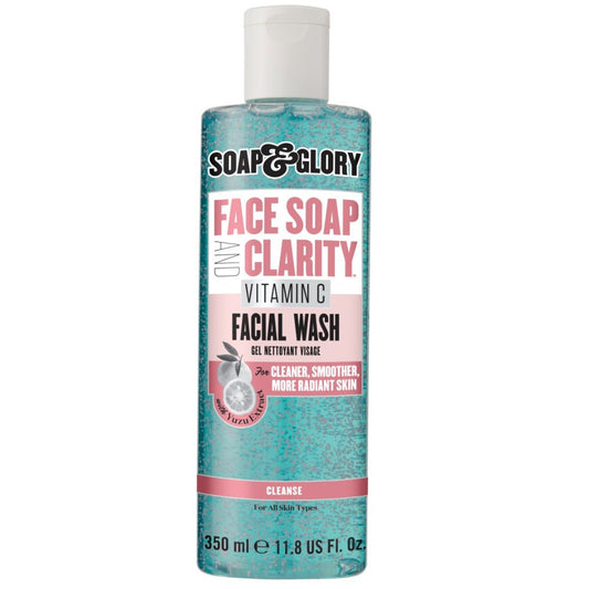 SOAP & GLORY- face soap & clarity vitamin C face wash